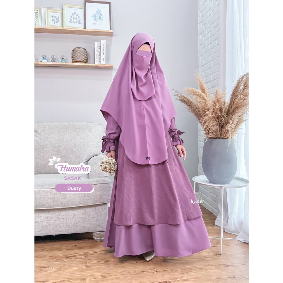 NATASHA SET SYAR&quot;I by AZDA klambieakhwat | Bahan Cringkle airflow Premium