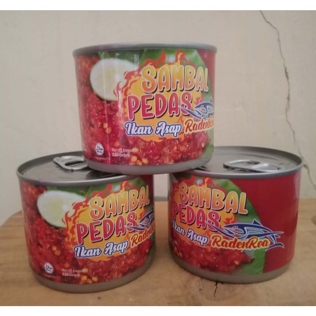 

Sambal Pedas Ikan Asap RadenRoa Kaleng 225gr