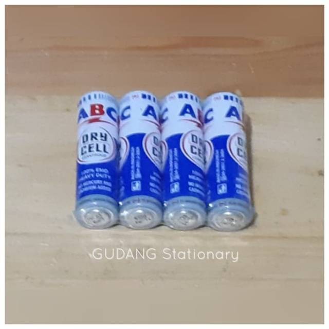 Baterai Kecil AA ABC [ isi 4 pcs ]