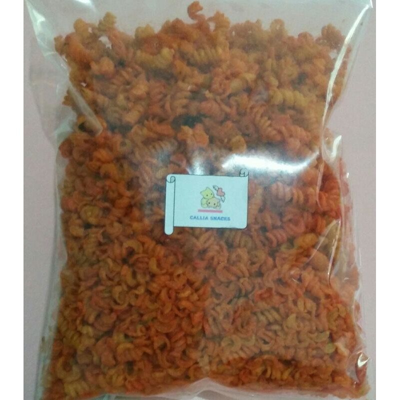 

Makroni Spiral Daun Jeruk 500gram