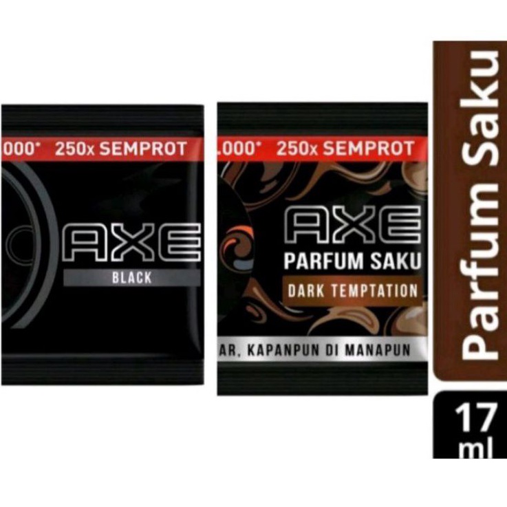 Axe Parfum Saku/Pocket Dark and Black 17 Ml