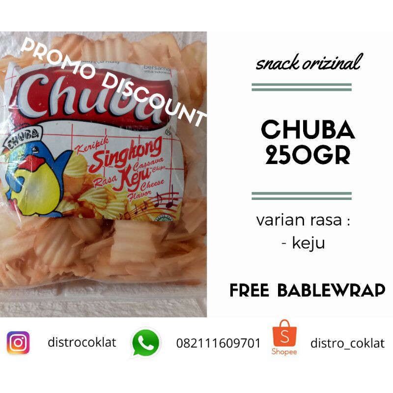 

Chiki chuba kiloan rasa keju 250gr