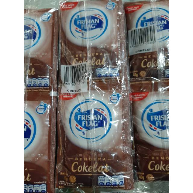 

FRISIAN FLAG SUSU COKLAT SACHET ISI 6 @40gram