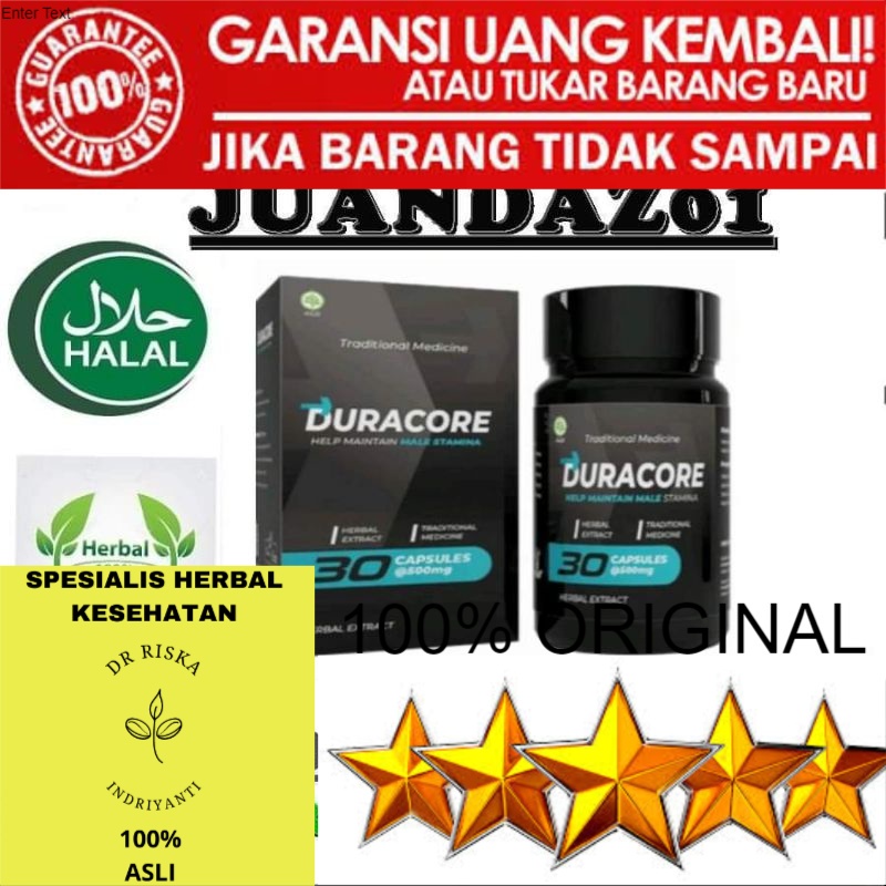 100% ASLI DURACORE ASLI ORIGINAL OBAT HERBAL PEMBESAR PENIS PRIA AMPUH BERKUALITAS BPOM