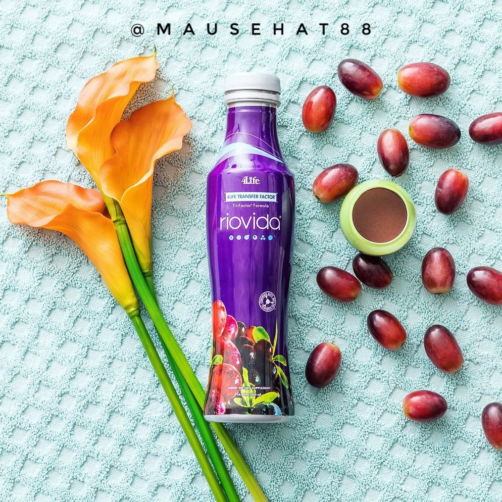 [BARCODE LENGKAP] 4Life Transfer Factor RioVida Tri-Factor Formula