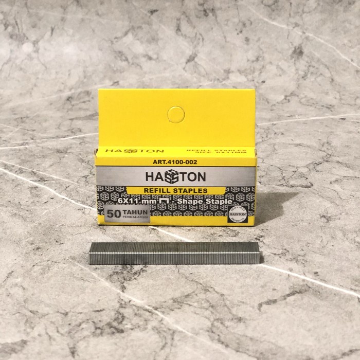 

Isi Staples / Steker Tembak Hasson 6 x 11mm 11 mm Gun Stapler Jok
