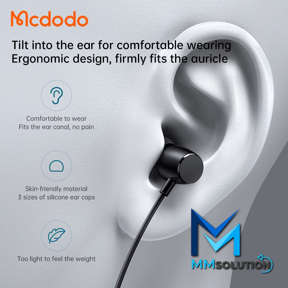 MCDODO HP-1040 Earphone Earbuds Audio iP 13 Call Music