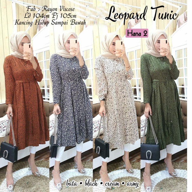 Leopard Tunik by Hana 2