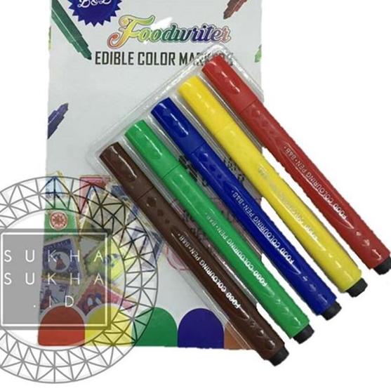 

Stok terbaru Edible Pen Food Writer 5 Warna