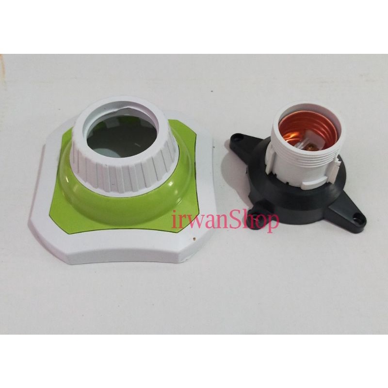 Fiting Lampu Dexta Kotak Warna Fitting Plafon Dexta Warna