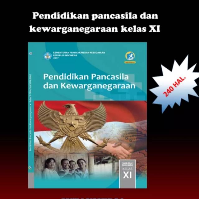 Buku teks siswa PPKn k13 dikbud kelas 11 edisi revisi terbaru