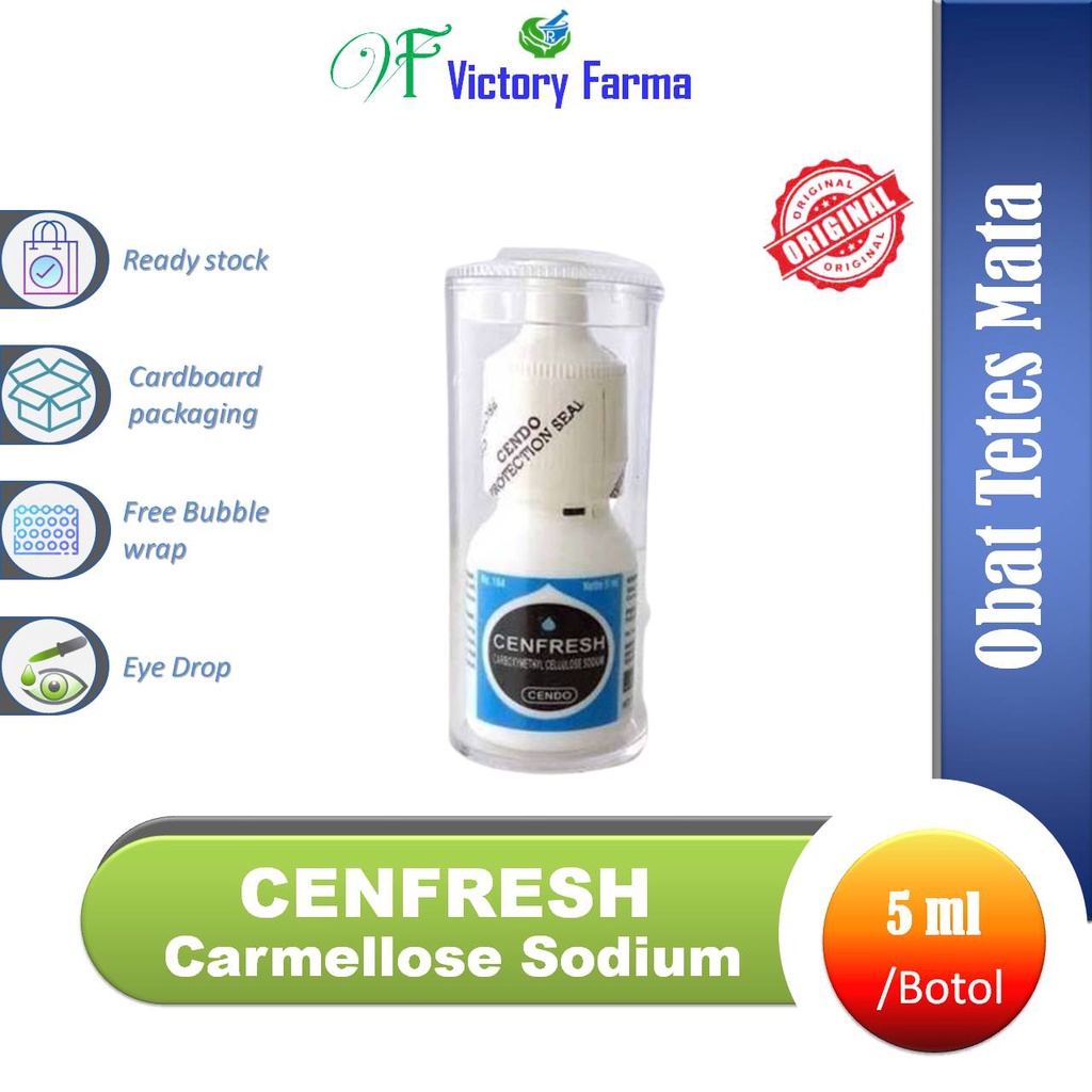 Cendo Cenfresh Eye Drop 5 ml/ obat tetes mata