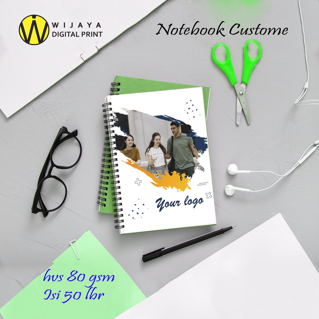 

BUKU TULIS CATATAN - NOTES COSTUM