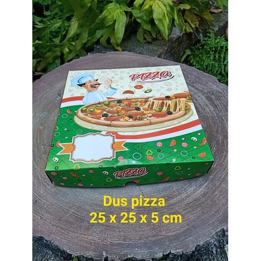 

Dus pizza 25 x 25 x 5 cm / Box pizza duplex PER 10 PCS