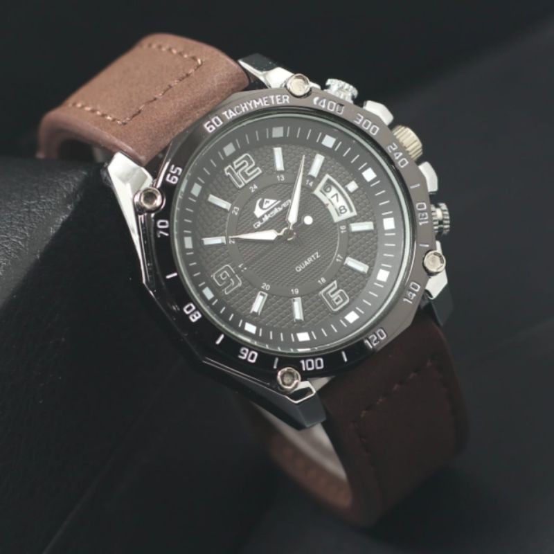 Jam Tangan Pria/Cowok Quiksilver Kulit