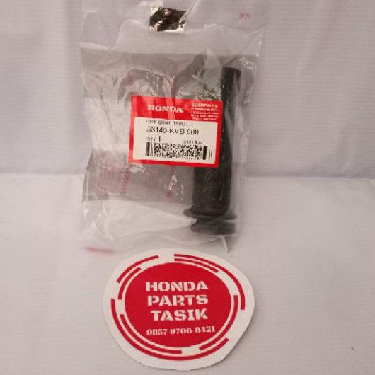 Grip Handgrip Kanan Spacy Vario 110 Karbu 53140-KVB-900 Orginal Ahm