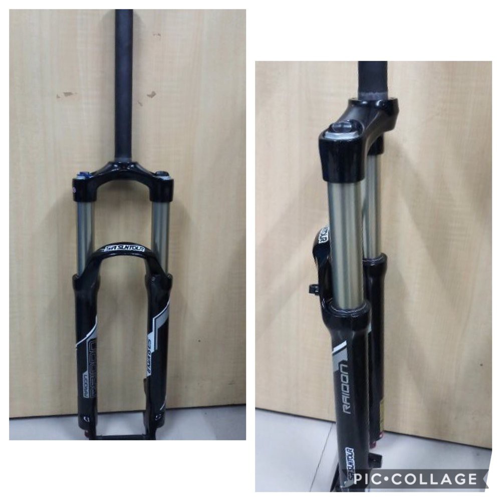 SALE Fork Suntour Raidon Non Tapper Rebound Lock 27.5 Travel 120