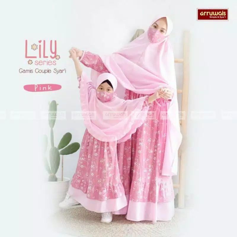 Gamis ibu lily series by arruwais