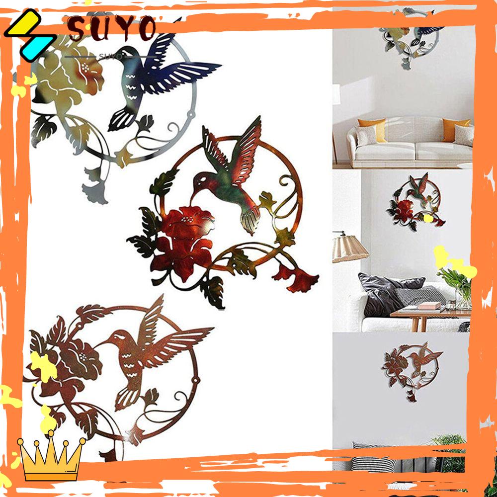 Suyo Patung Burung Bahan Metal Untuk Dekorasi Indoor / Outdoor / Taman