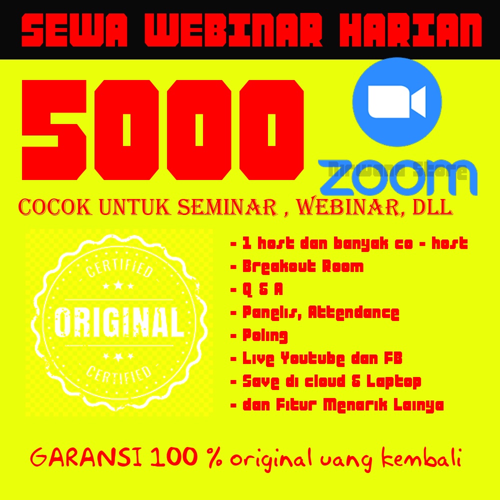 sewa zoom 5000