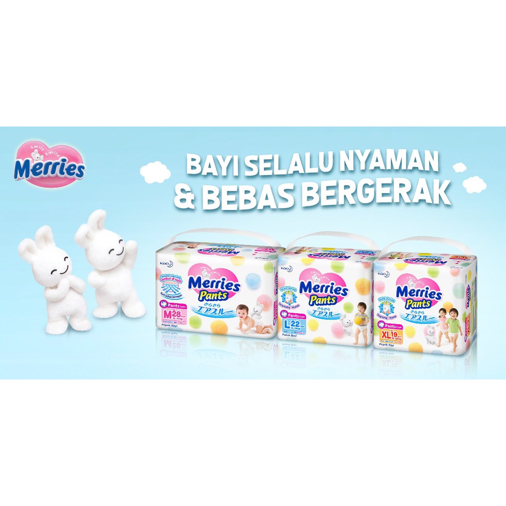 Merries Premium Pants M28 - Merries Popok Celana Premium M 28