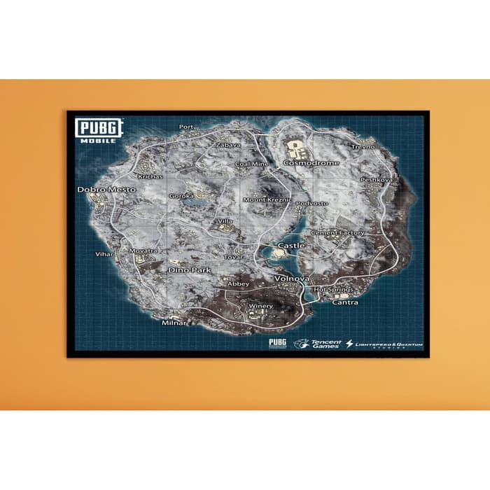 

Peta PUBG Dapat 3 Poster A3