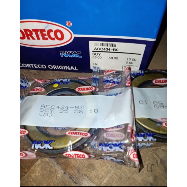 oil seal SCY 35 58 10 belakang dalam L300 35X58X10 NOK ASLI