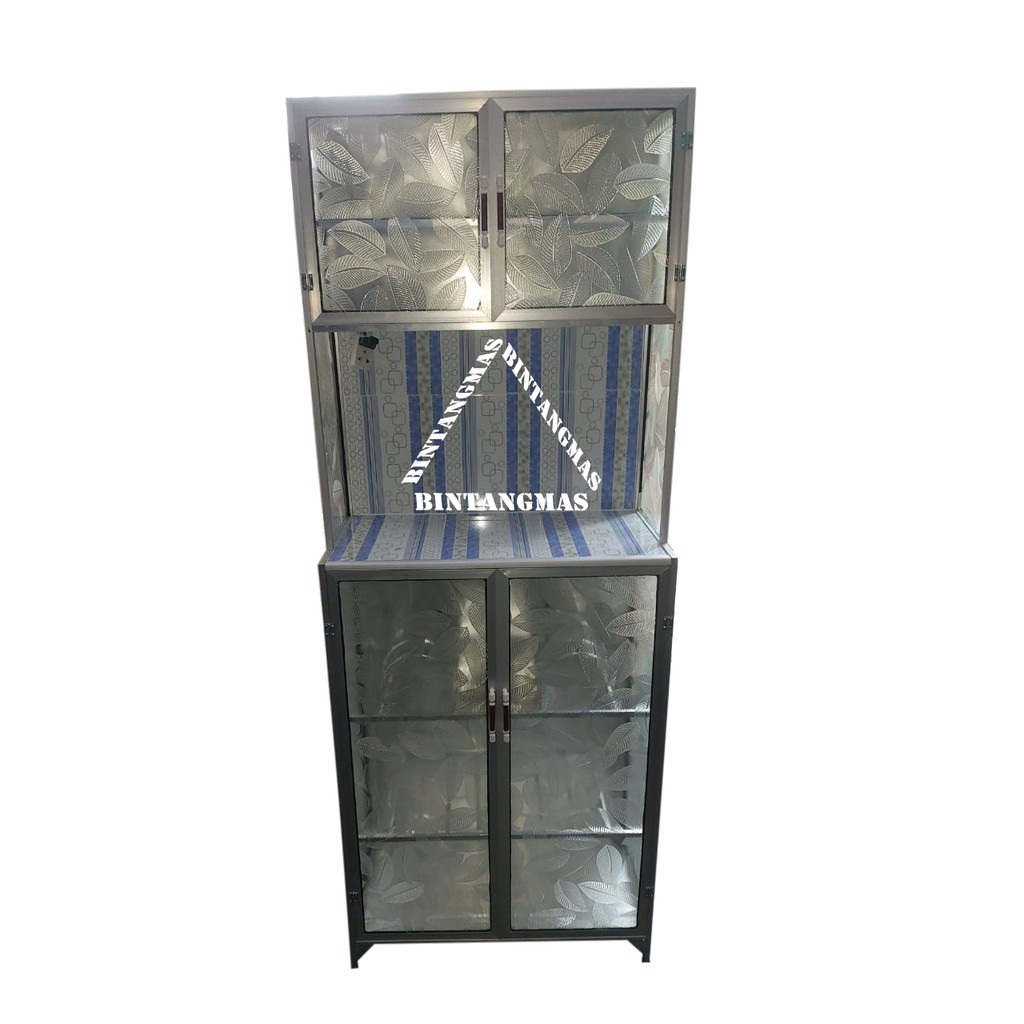 RAK PIRING ALUMINIUM MINI 2 PINTU Shopee Indonesia RAK PIRING ALUMINIUM MINI 2 PINTU Shopee Indonesia