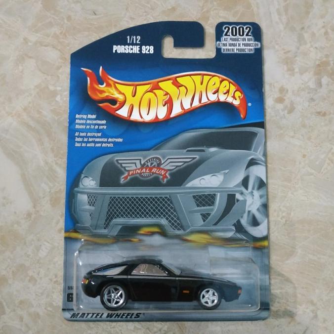 HOTWHEELS PORSCHE 928 FINAL RUN LAST 2002 PRODUCTION DETAIL OK MURMER FVBF65125D
