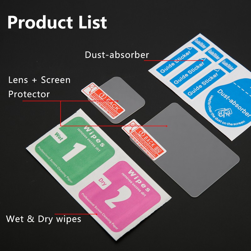 KINGMA GoPro Hero 7 LCD + Lens Tempered Glass Screen Protector ANTI GORES-3
