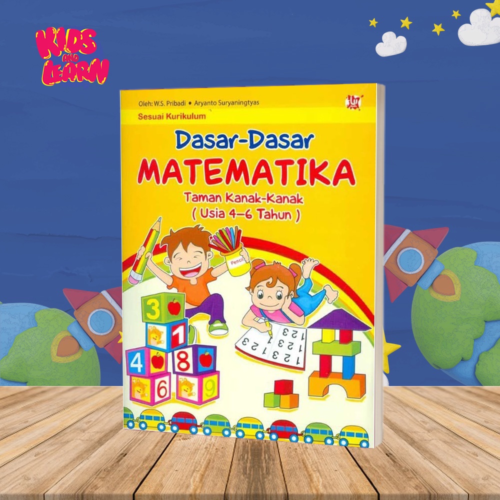 Buku Aktivitas Anak Belajar Berhitung Dasar-Dasar Matematika Anak Tk Paud