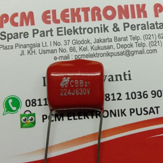 Milar 224J630V 224 630 220Nf 630Volt 224J630 220 Nf Pcmelebik54 Murah