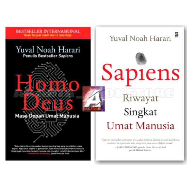 

Paket Buku Yuval Noah Harari - SAPIENS dan HOMO DEUS