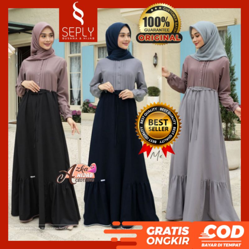 PROMO CUCI GUDANG DISKON 30% GAMIS SEPLY MEYRA 90 GAMIS SEPLY TERBARU / GAMIS BRANDED ORIGINAL / BAJ