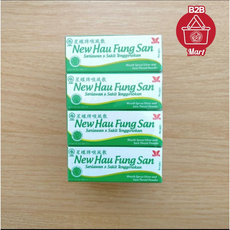 New Hau Fung San Sariawan &amp; Sakit Tenggorokan - Reffil 1200mg