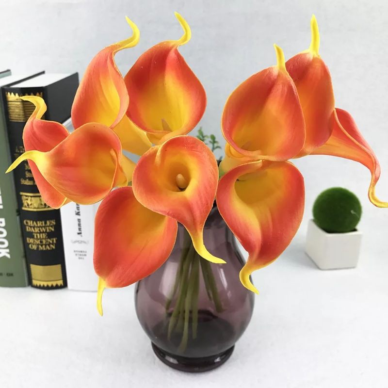 Bunga calla lily artificial flower bunga hias