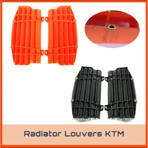 Pelindung Radiator KTM HUSQVARNA - Radiator Guard Louvers KTM