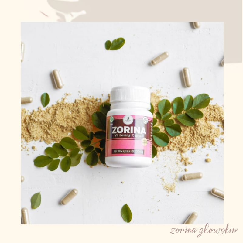 ZORINA WHITENING CAPSULE/capsule mencerahkan badan