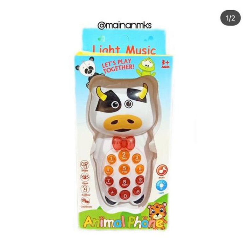 BABY PHONE ANIMAL PHONE SAPI B104