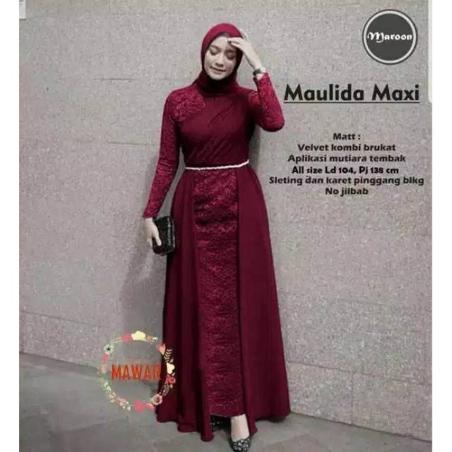 Gamis Maulida Maxi Baju Pesta