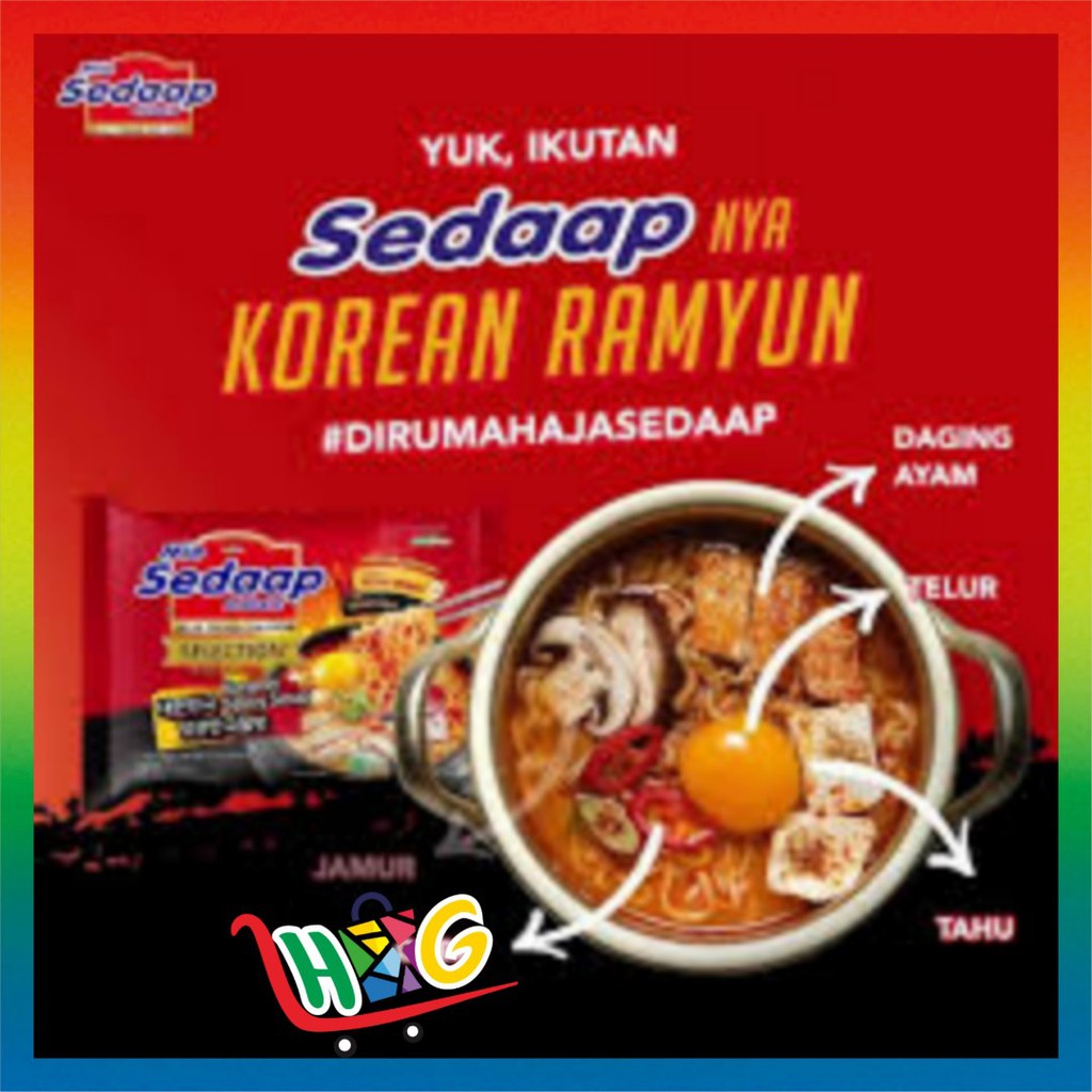 Mie Sedaap Korean Spicy Chicken Soup 77gr