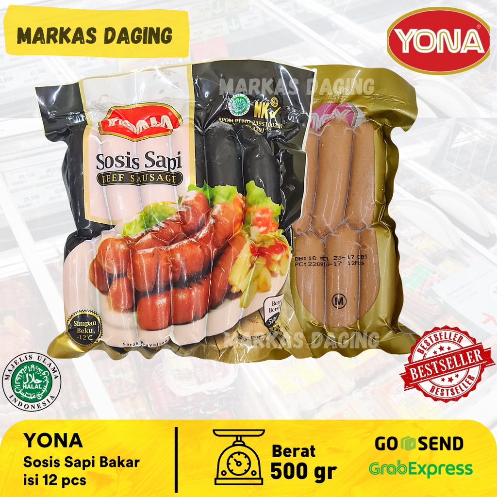 

YONA SOSIS SAPI BAKAR 500 GR | MINI DAN BIASA |