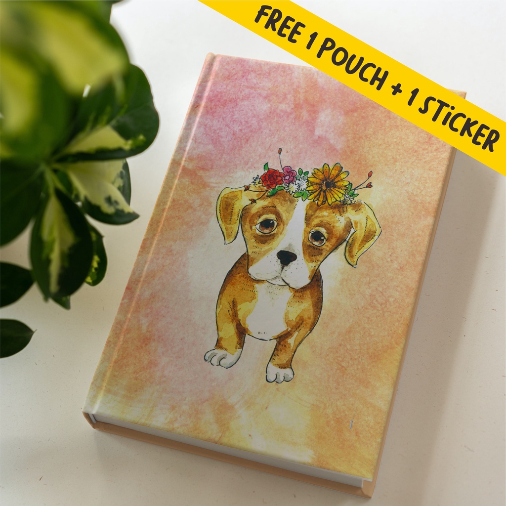 

Notebook Agenda, Dotted, dan Polos Corgi