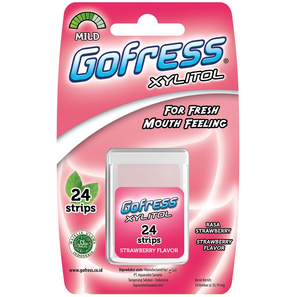 

GOFRESS STRAWBERRY ISI 24