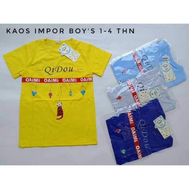 Kaos anak lusinan kodian