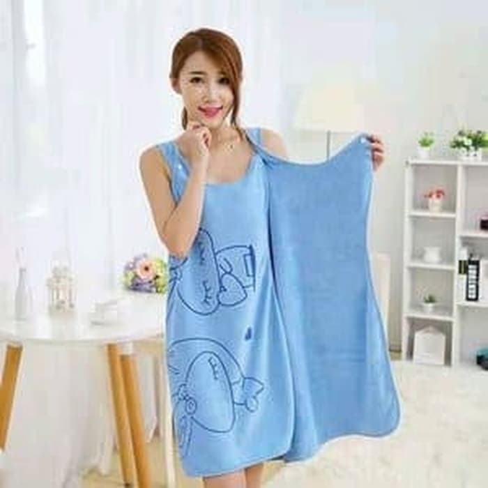 EM Handuk Mandi Handuk Baju Tidur Karakter Multifungsi