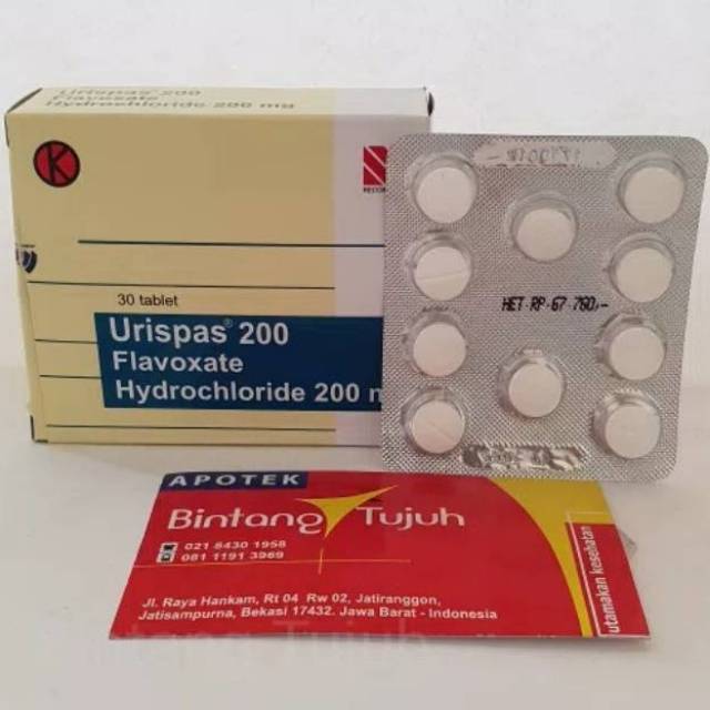 Urispas 200 Mg Tablets