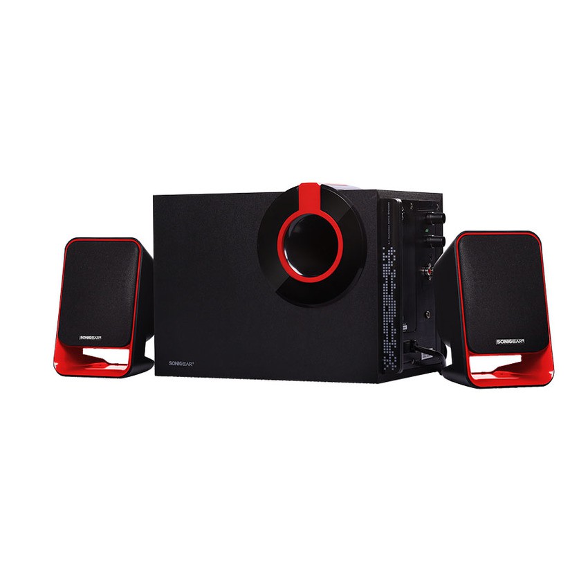 Sonicgear Morro 3 BTMI Speaker Komputer - Red Best Deal