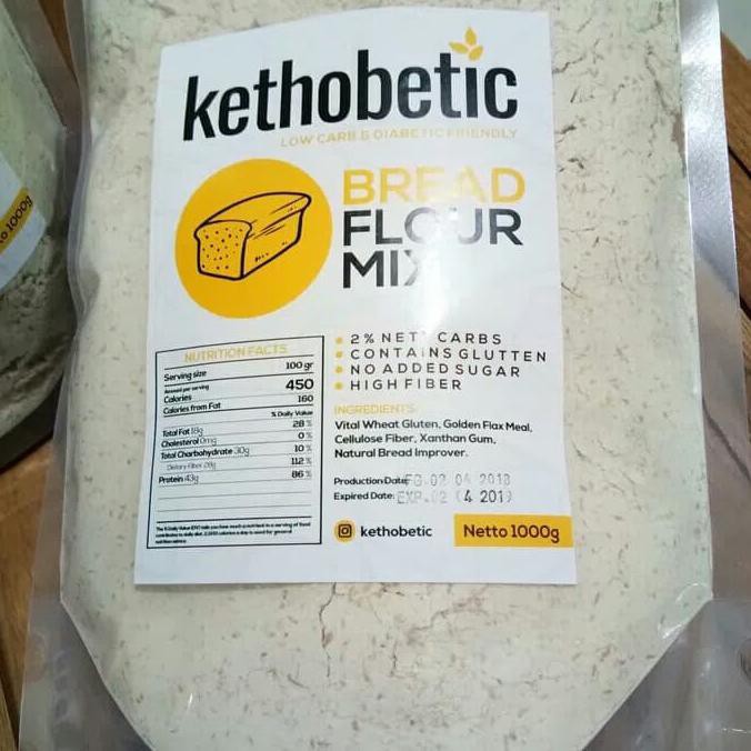 

! Tepung Kethobetic / Low Carbo @1000 Gram