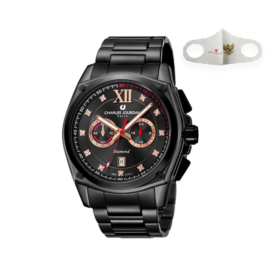 Jam Tangan Charles Jourdan CJ1010-1733C Jam Tangan Pria Original